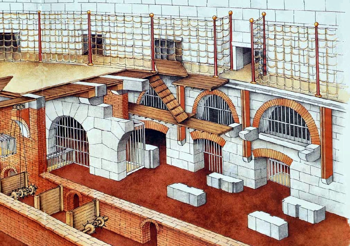 Colosseum Underground Cages (8)